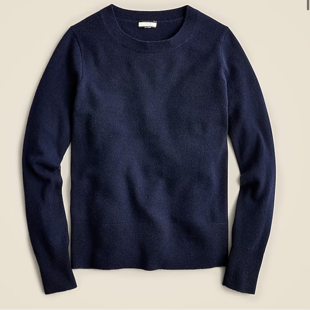 JCrew Cashmere Classic-Fit Crewneck Sweater